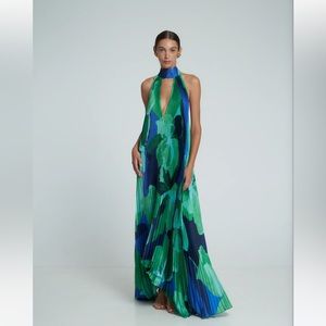 Lidee Opera Gown - Capri Green